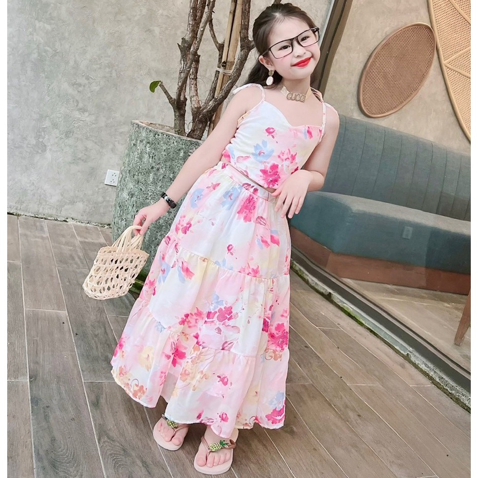 Đầm maxi cho bé