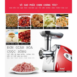Máy xay thịt điện động năng cao cấp dùng trong gia đình - Máy xay thịt an toàn