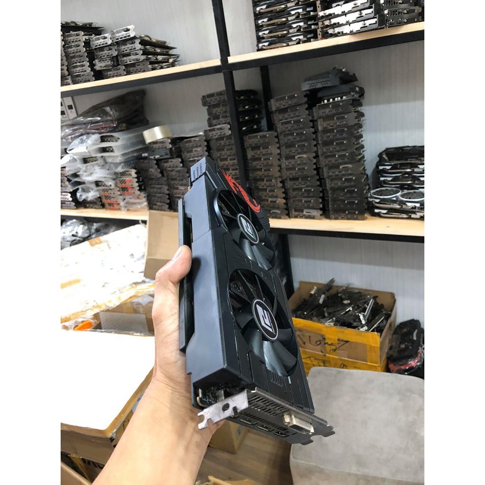 CARD MÀN HÌNH PCL RX 570 8G ful cổng còn bh t5/2020