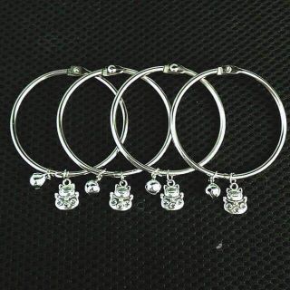 Kiềng tay inox mèo thần tài