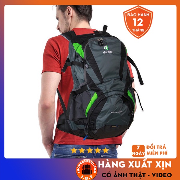 Balo du lịch thể thao leo núi Deuter Futura 28L Backpack nam nữ đi phượt trợ lực chống nước tốt