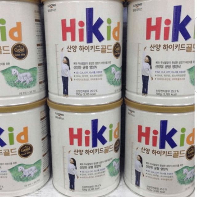 Sữa dê Hikid Hàn Quốc