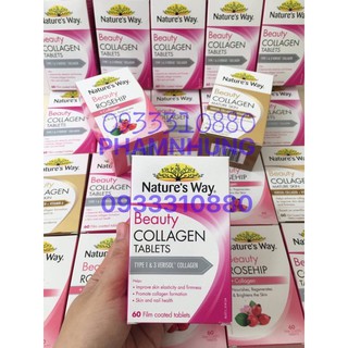 Viên Uống Beauty Collagen Nature’s Way 60 viên.