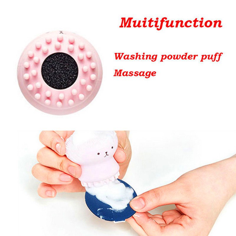 Cọ rửa mặt dễ thương dùng để rửa mặt sâu và mát xa mặt