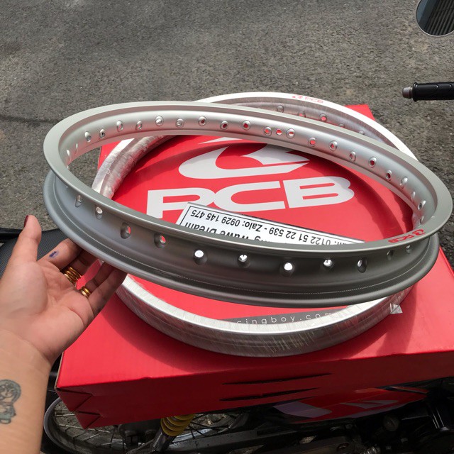 Cặp Niền Nhôm RCB Size 17 " xe số " chính hãng