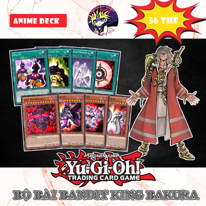 Bộ Bài Bandit King Bakura.