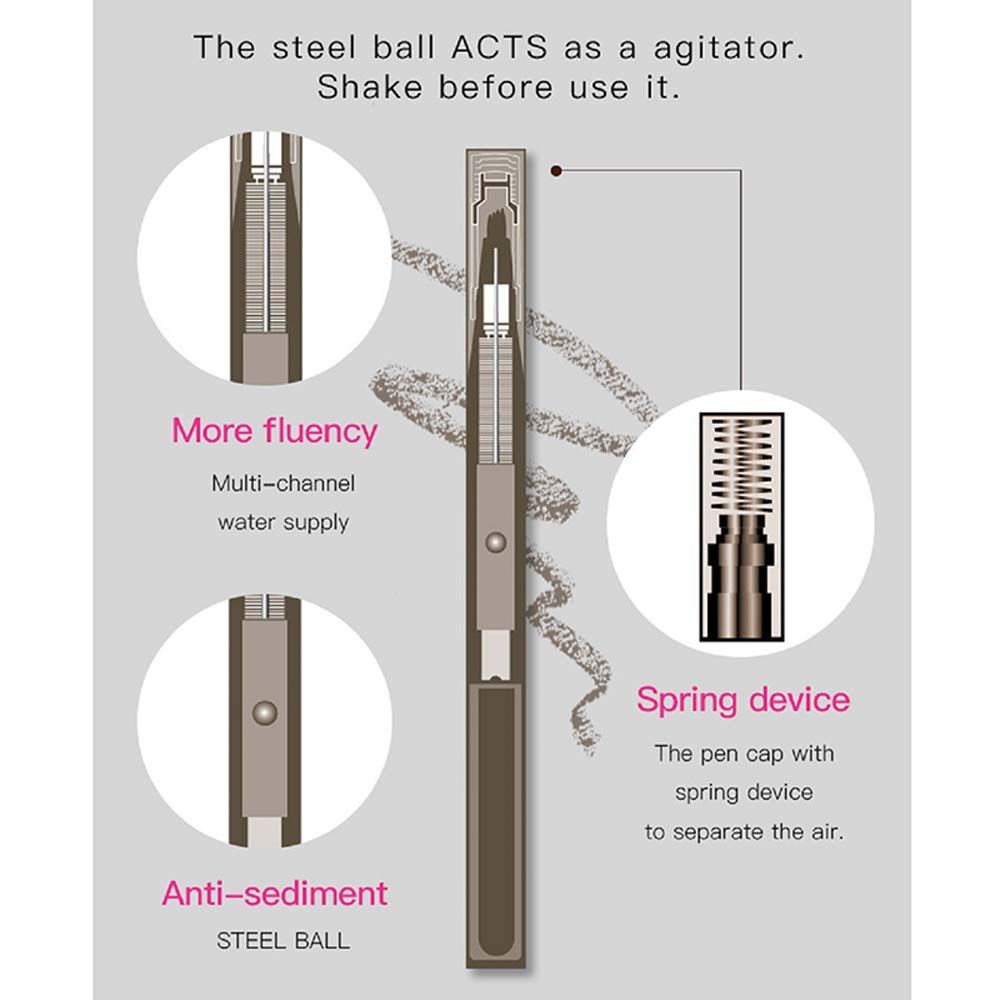 [Hàng mới về] Bút kẻ lông mày không thấm nước và mồ hôi cho nam nữ