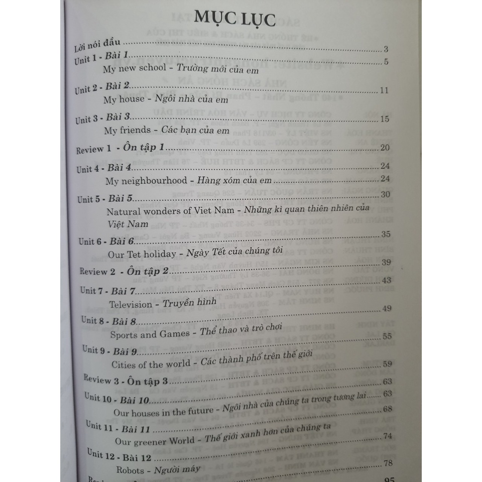 Sách - Bài giảng và lời giải chi tiết Tiếng Anh 6