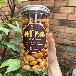 Hạnh nhân rang bơ mỹ vỏ mỏng - 500gr nắp nhôm sang trọng