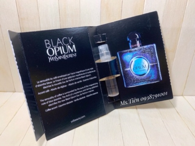 Mẫu thử sample Nước hoa nữ YSL Black Optium EDP Intense 1.2ml | BigBuy360 - bigbuy360.vn