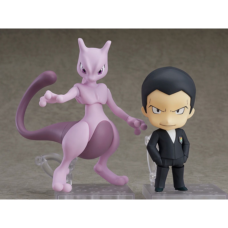 [SHQ] [ Hàng Có Sẵn ] Mô hình Figure chính hãng Nhật - Nendoroid Giovanni Sasaki &amp; Mewtwo - Pokemon