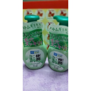 (Hàng siêu thị Nhật)sữa rửa mặt HADALABO dạng bọt 160ml