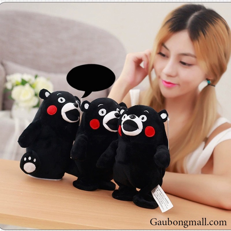 Kumamon phát nhạc, nhại tiếng, biết đi hoặc lắc lư