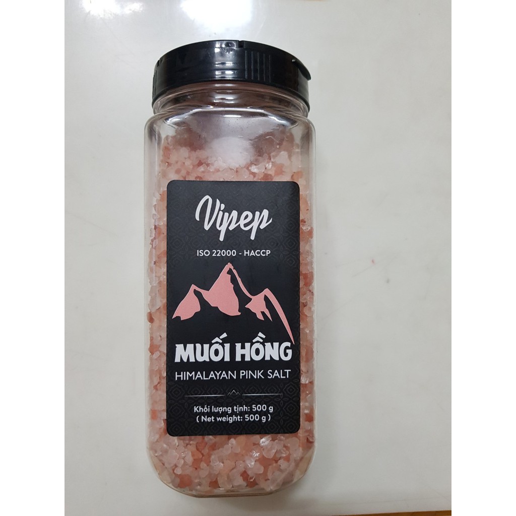 MUỐI HỒNG HẠT VÀ XAY NHUYỄN - HIMALAYAN- PAKISTAN - 1,1Kg/500Gr/120Gr.