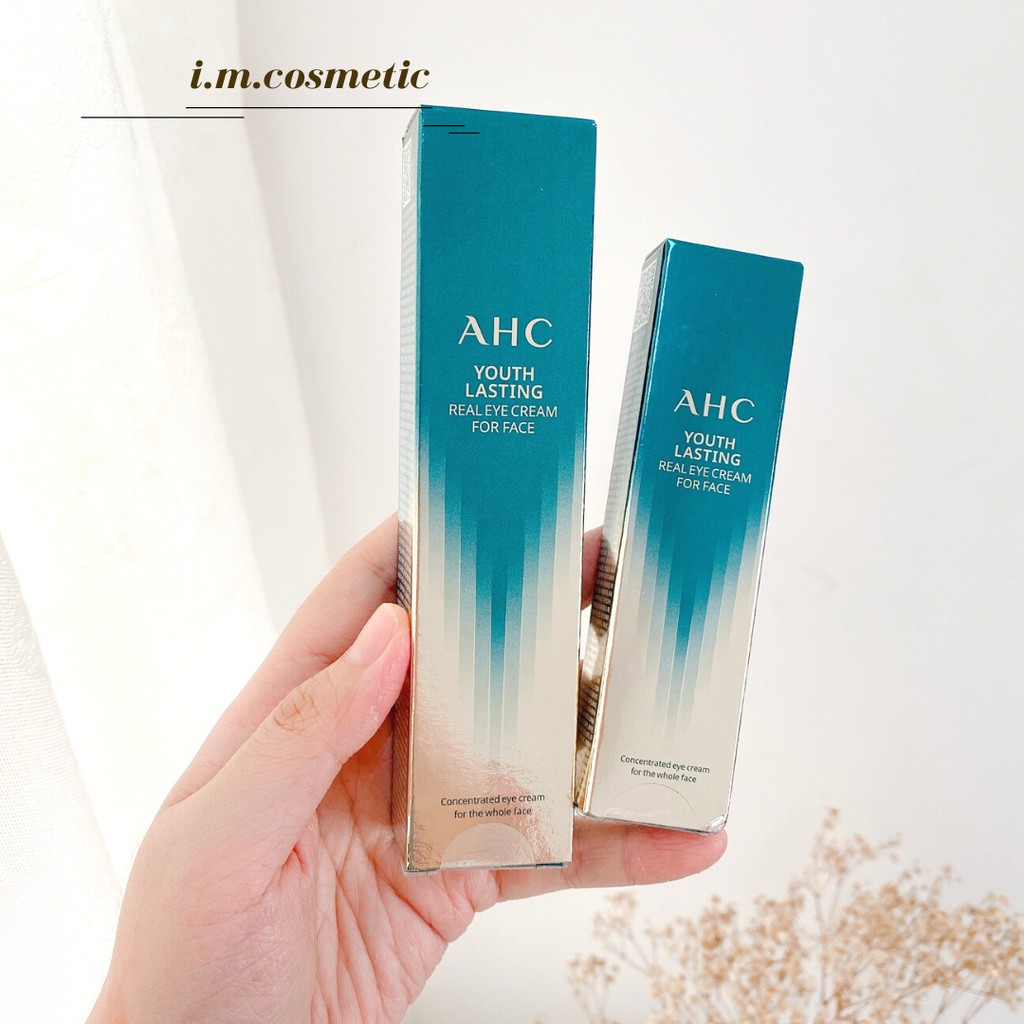 Kem Mắt AHC Youth Lasting Real Eye Cream For Face (Bản Mới Nhất 2021) | BigBuy360 - bigbuy360.vn
