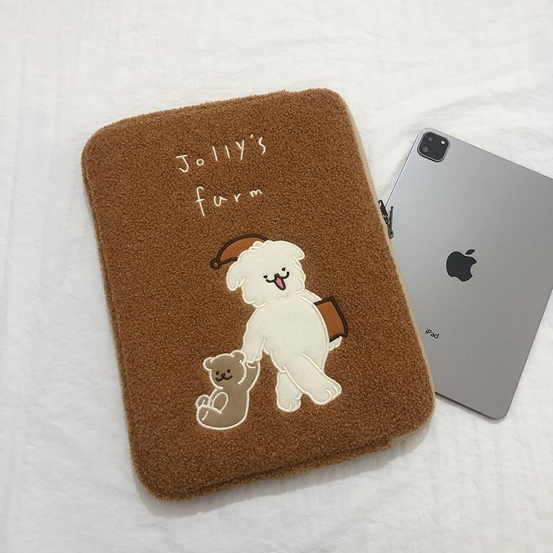 Túi đựng laptop Apple 13/11 inch phong cách Hàn Quốc sang trọng dễ thương