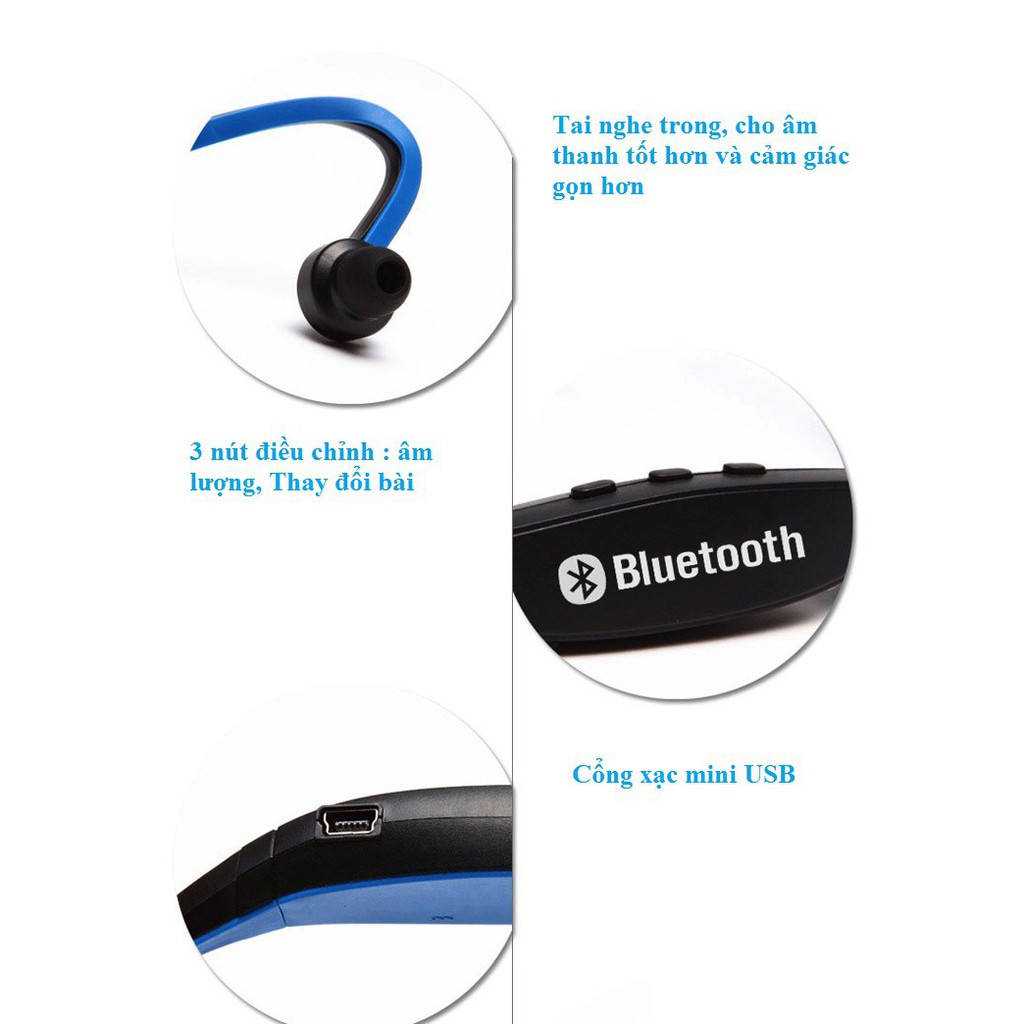 Tai Nghe Bluetooth Thể Thao Sport Music