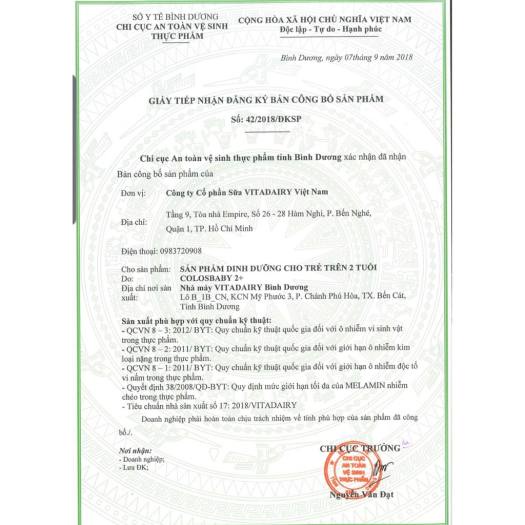 Sữa ColosBaby IQ - Số 0,1,2 Hộp 800g