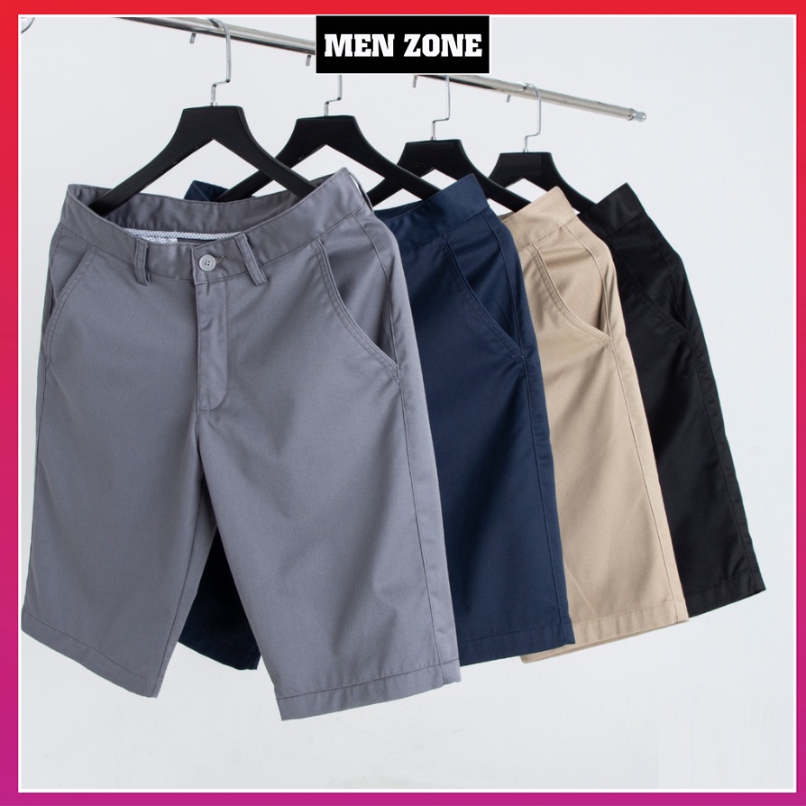 Quần Ngố Nam Quần Short Nam Kaki Mềm Mịn 5 Màu Trẻ Trung Phong Cách Hàn Quốc [QSK]