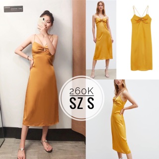 Váy lụa satin