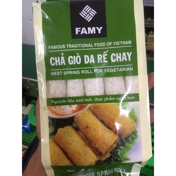 Chả giò Da rế chay ( hộp 30 cuốn)