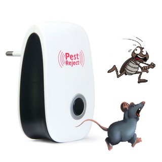 Máy Đuổi Côn Trùng Bằng Sóng Siêu Âm Pest Reject Thế Hệ Mới