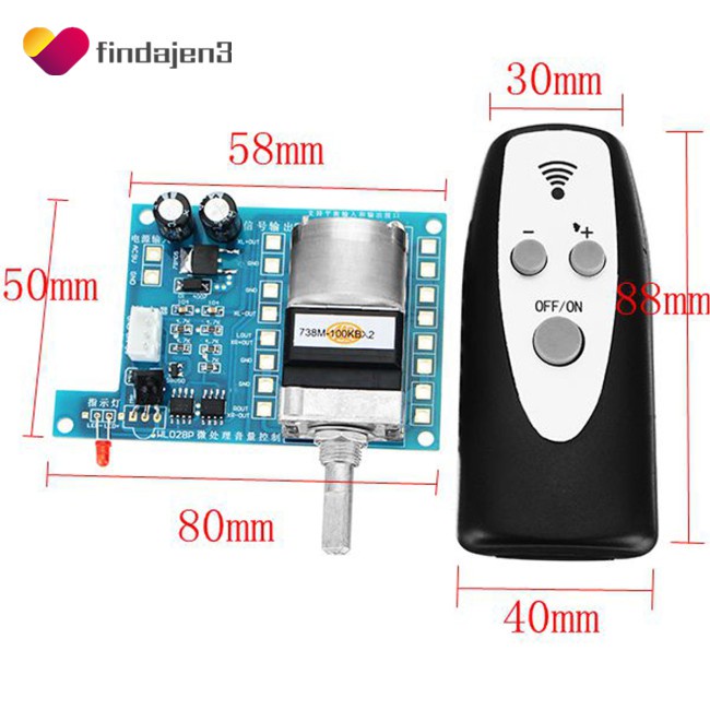 Bảng Mạch Điều Khiển Hồng Ngoại Từ Xa Ac / Dc 9v