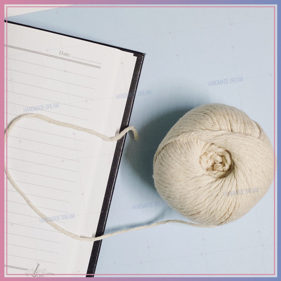 Dây Thừng Cotton Dùng Trang Trí Handmade - Treo Ảnh