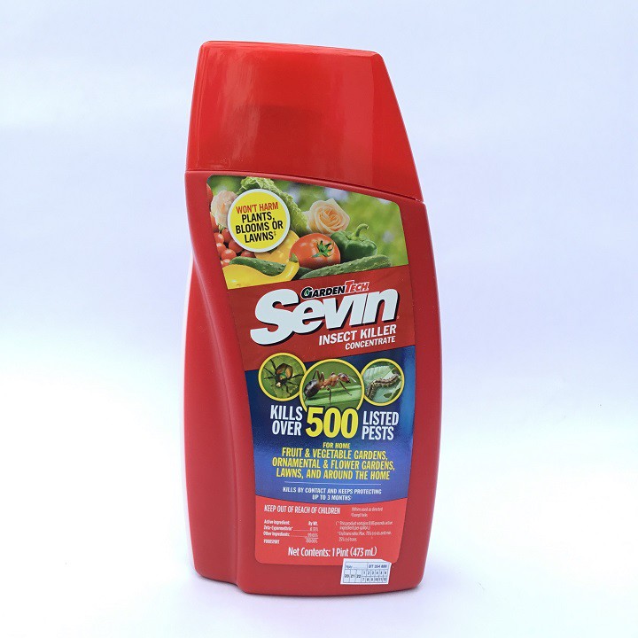Dung dịch Sevin Insect Killer diệt và phòng ngừa trên 500 loại côn trùng hàng lọ 473ml nhập Mỹ