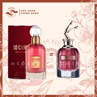 🐈𝒎𝒆𝒐𝒃𝒆𝒐𝒕𝒉𝒐𝒎𝒕𝒉𝒐🐈 nước hoa nữ So Candid bản dupe JPG So Scandal ngọt ngào trẻ trung mini bỏ túi
