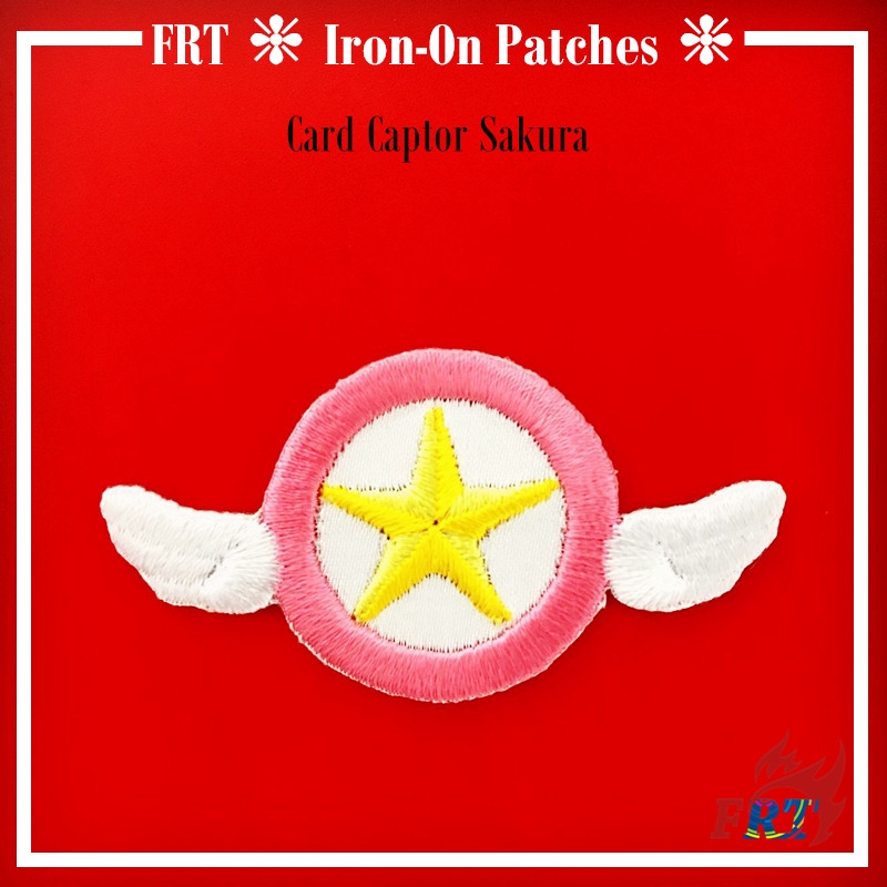 Miếng vải thêu hình kí hiệu thủ lãnh thẻ bài Sakura Series 02