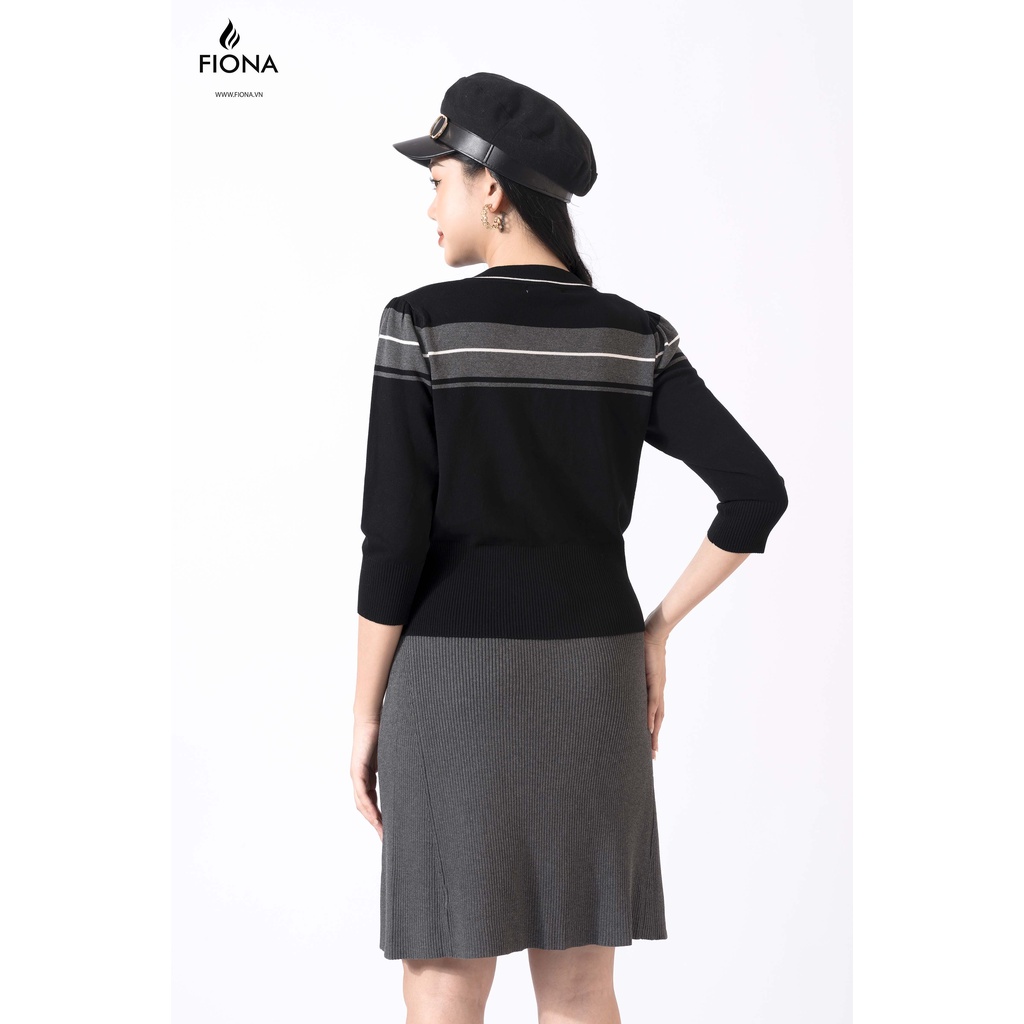 Chân Váy Len Tăm FIONA, Chân Váy Nữ Thu Đông Dáng Ôm Mã F850507