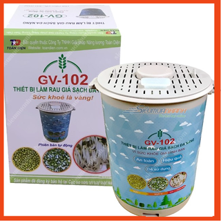 Máy làm giá đỗ sạch tự động gv102 - phiên bản tròn