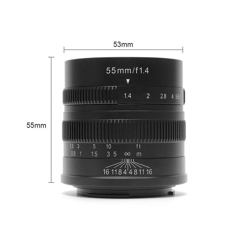ỐNG KÍNH 7ARTISANS 55MM F1.4 CHO FUJIFILM FX đời II