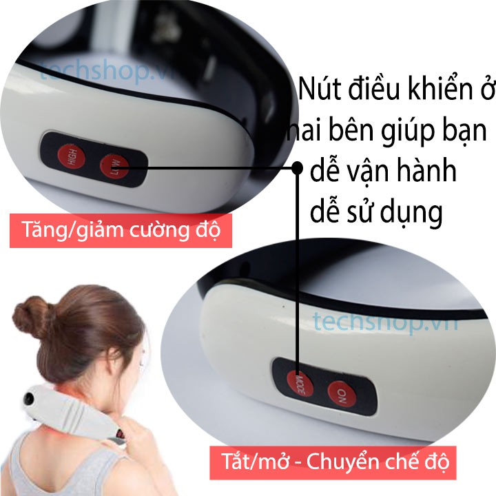 Máy masage vai gáy, cổ KL-5830 cao cấp bảo hành 3 tháng