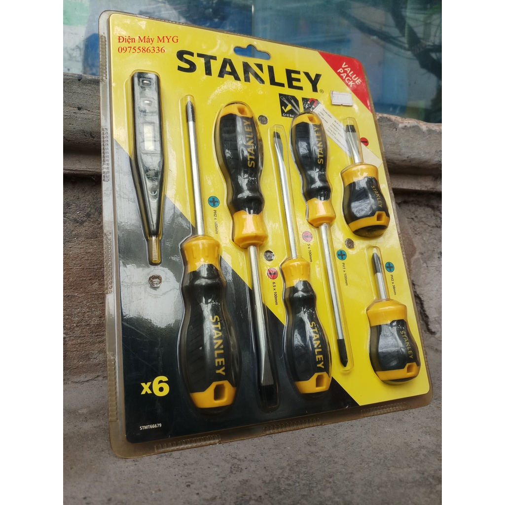 Tua vít bộ 6pc Stanley STMT66679