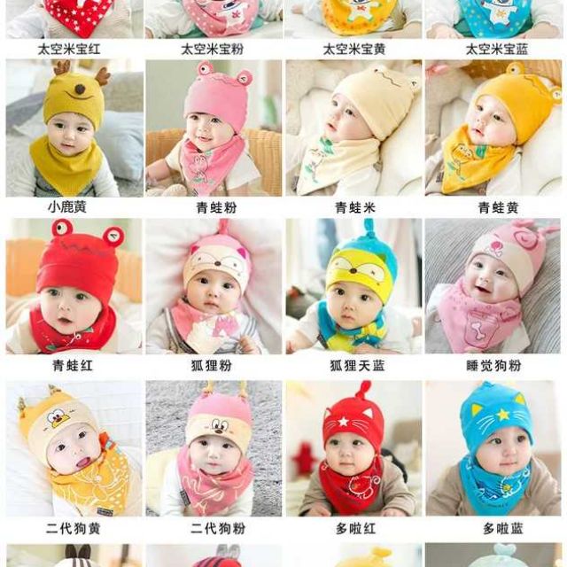 Mũ len kèm khăn cho bé. Có nhiều màu sắc cho các mom lựa chọn ạ.. Mũ vừa ấm lại ko quá bó làm bé khó chịu. Hàng quảng ch