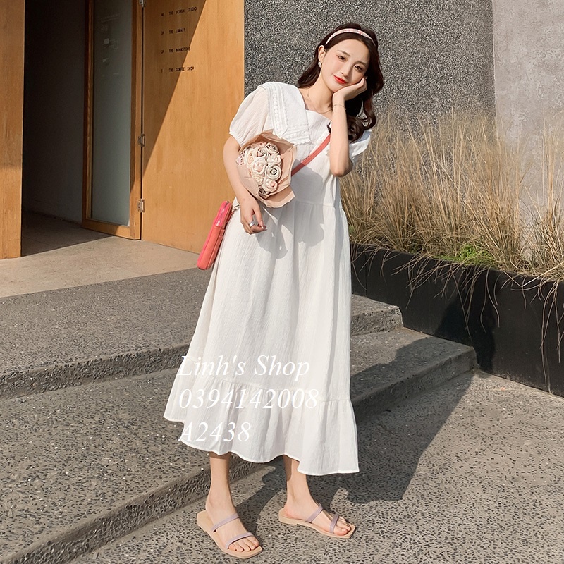 Váy Trắng Dự Tiệc Xinh A2438