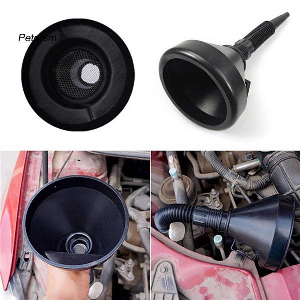 Phụ kiện phễu nhựa để chế xăng cho xe máy xe hơi tiện lợi