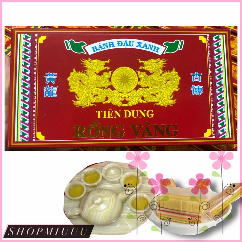 Bánh đậu xanh Tiên Dung/ rồng vàng- 1 hộp/220g