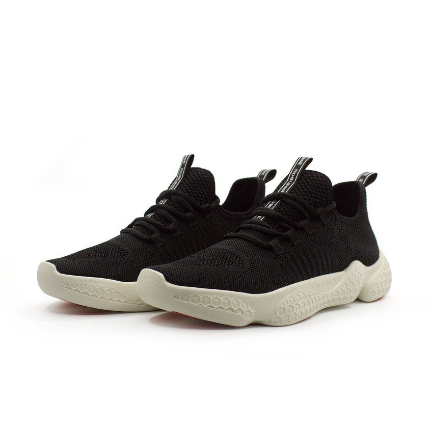 GIÀY SNEAKER THỂ THAO NAM MÀU ĐEN HOT TREND CỔ THẤP NOBLESSE TD05101