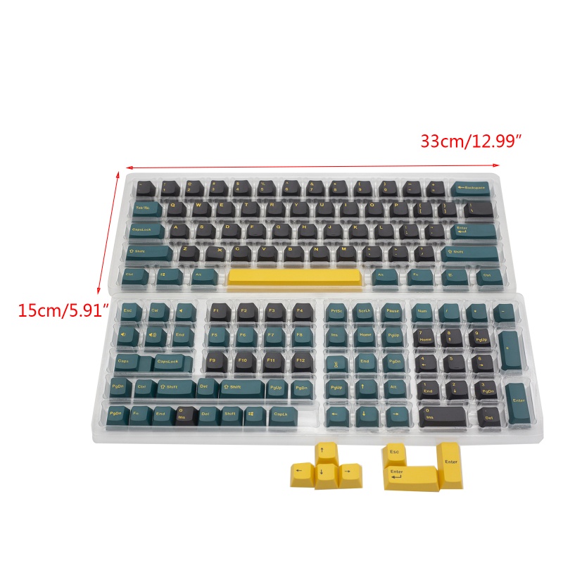 Nắp Đậy Phím PBT Dày Dặn Màu Xanh Lá Cho Mars OEM