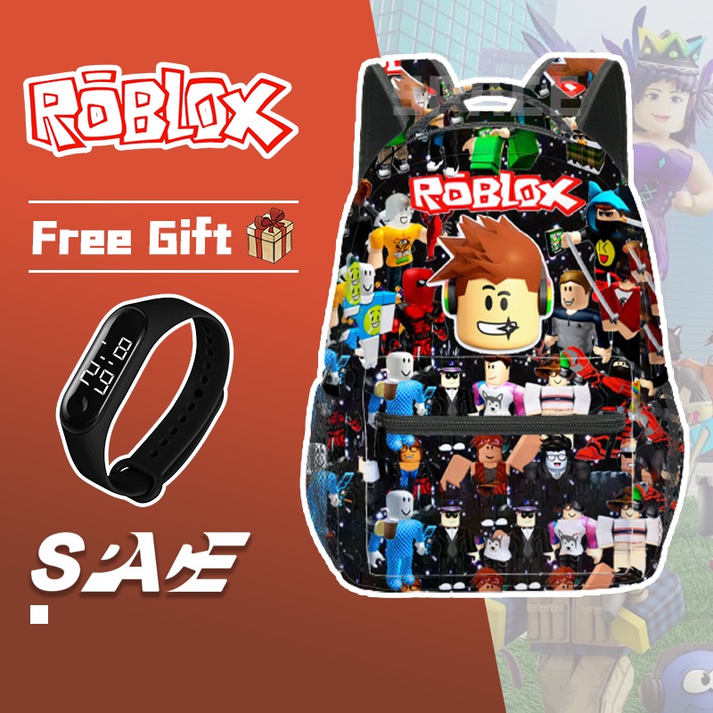 Balo Roblox Anime Balo Nữ đi học Ba Lô Đi Học In Hoạ Tiết Hoạt Hình Roblox Dành Cho Trẻ Em