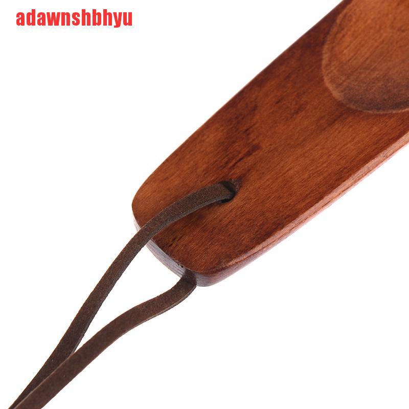 [adawnshbhyu] 1 Chiếc Giày Bằng Gỗ Tự Nhiên Màu Trơn