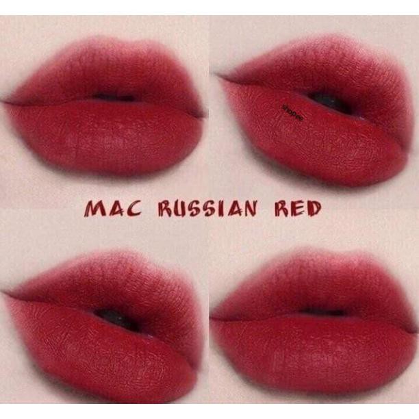 CÓ SẴN- MAC MATTE  sẵn các màu CHILI - RUBYWOO- RUSIAN RED - MARRAKESH - LADY DANGER