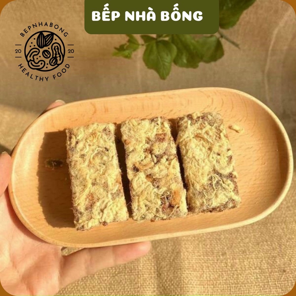 Thanh dinh dưỡng gạo lức Chà Bông và Rong Biển, Bếp Nhà Bống hạt dinh dưỡng, hỗ trợ giảm cân, ăn vặt ăn kiêng