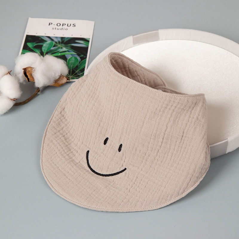 Yếm Ăn Cotton Mềm Mại Dành Cho Bé Sơ Sinh