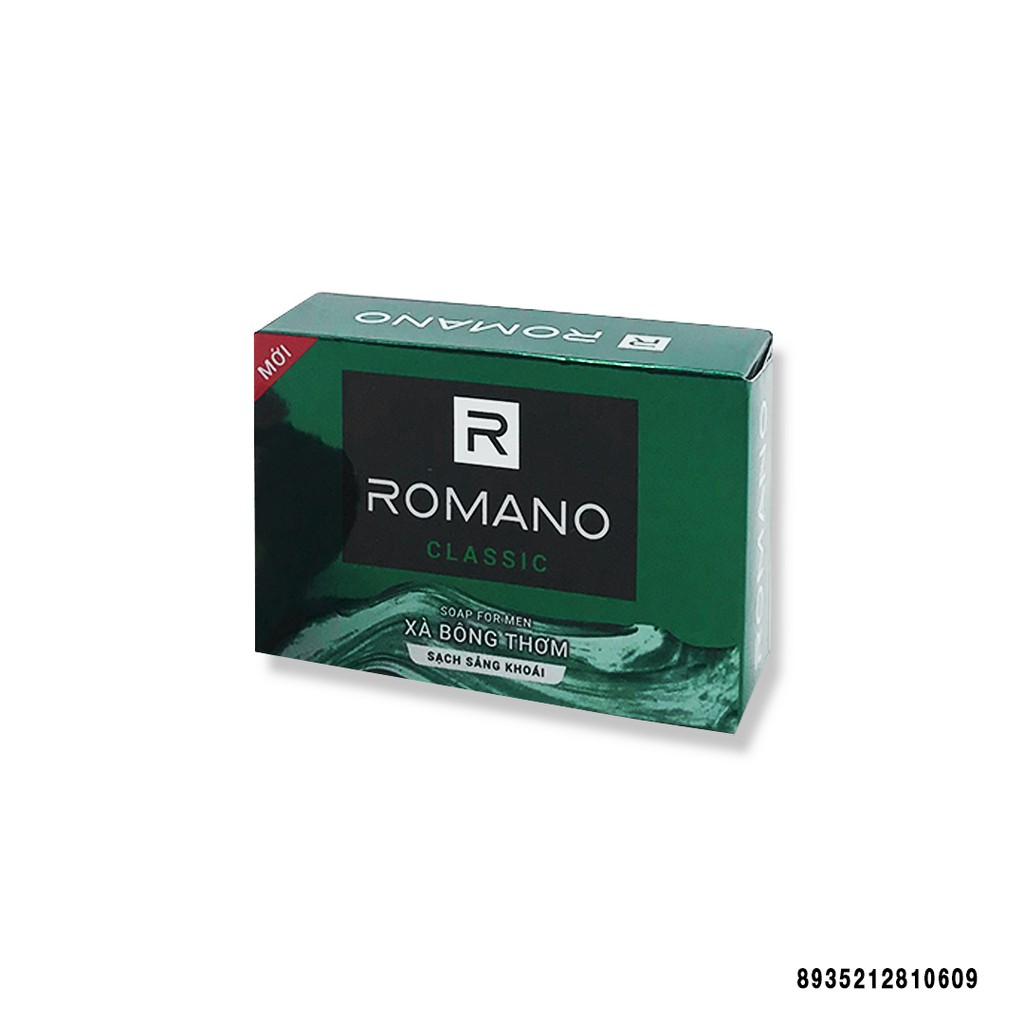 Xà bông nước hoa thơm Romano Classic (90g)