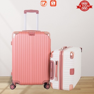vali kéo du lịch size 20 inch size 24 inch vali nhựa  BAMOZO 8801/8809