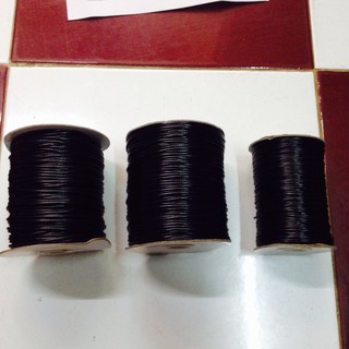 dây sáp đen 1 cuộn dây sáp bóng 0.5mm - 0.8mm - 1mm - 1,5mm - 2mm = 95k